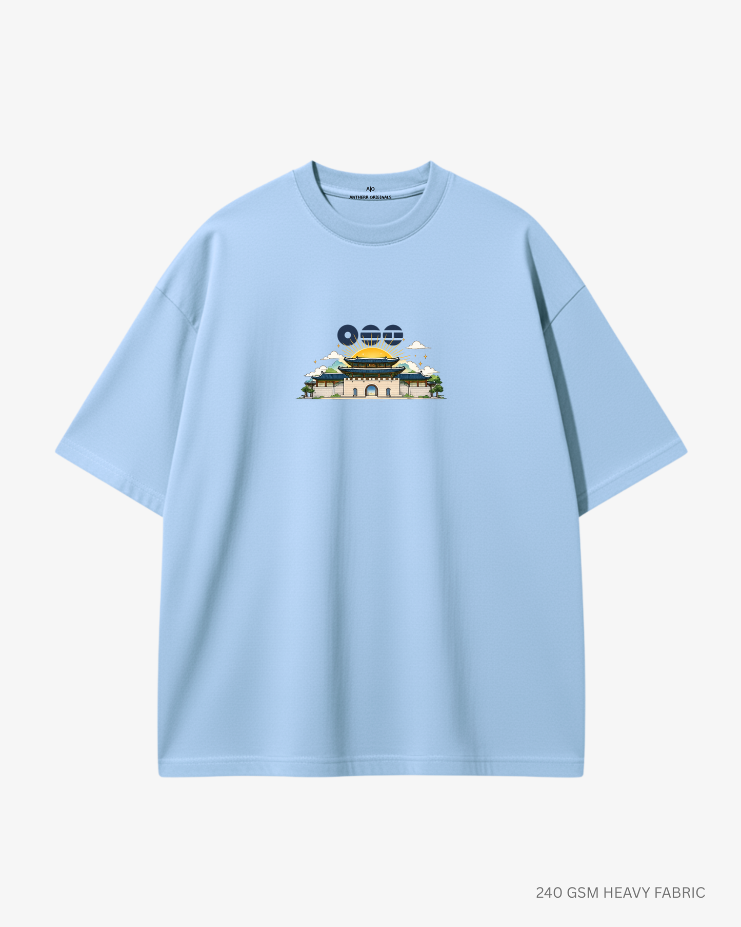 Into The Sun Arirang Unisex Oversized T-Shirt
