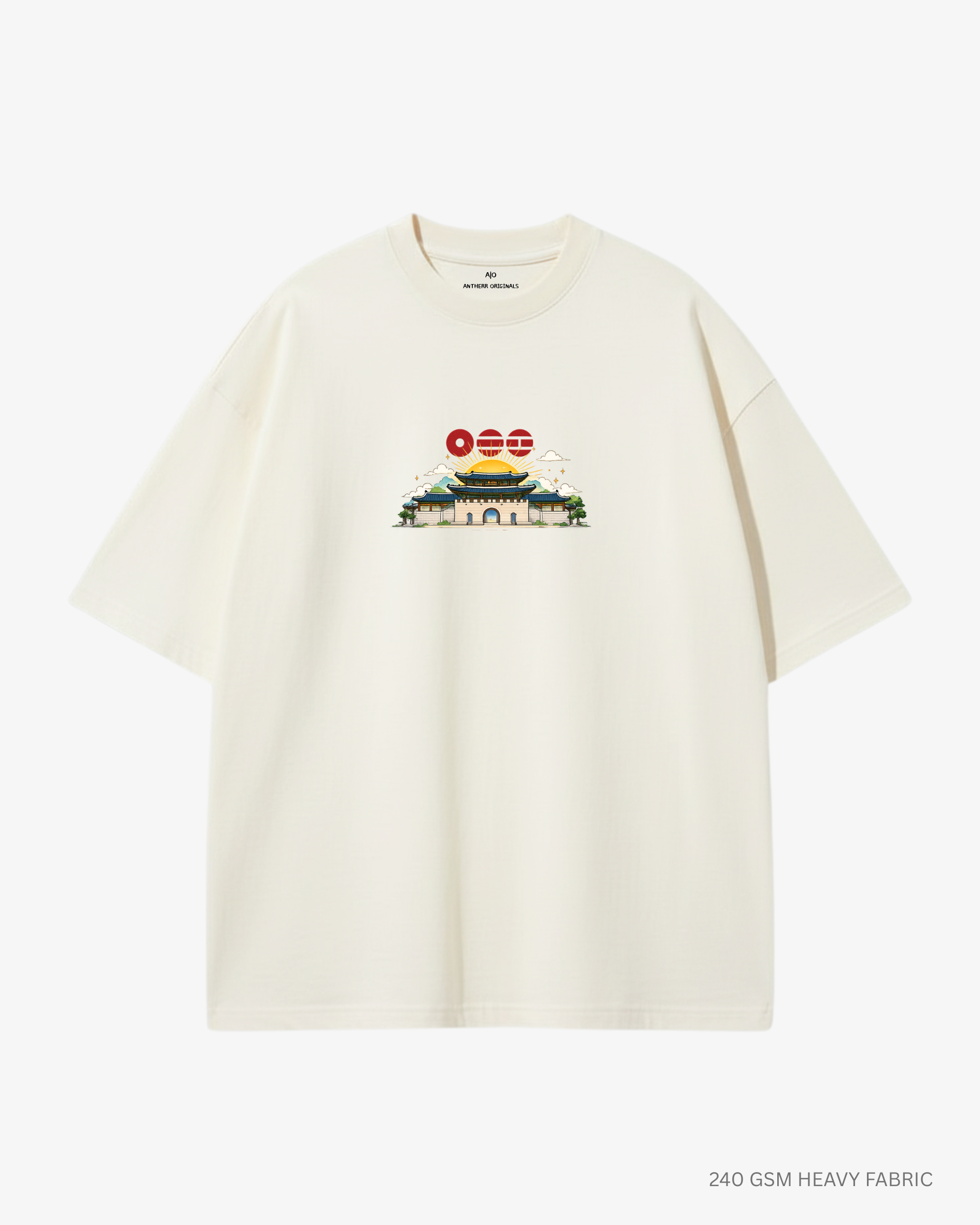 Into The Sun Arirang Unisex Oversized T-Shirt