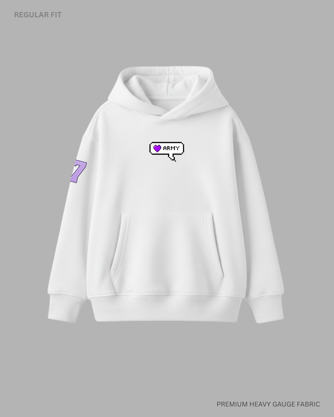 Army Love Unisex Winter Hoodies