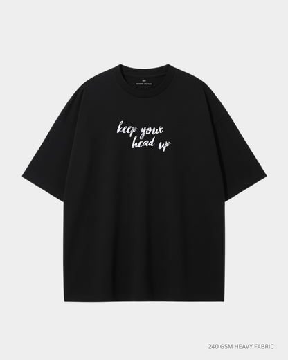 Keep Your Head Up Tupac Unisex Oversized T-Shirt | Antherr Core