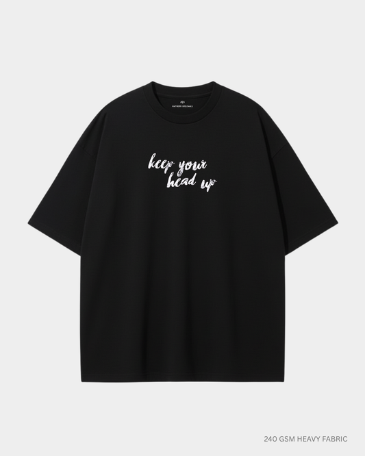 Keep Your Head Up Tupac Unisex Oversized T-Shirt | Antherr Core