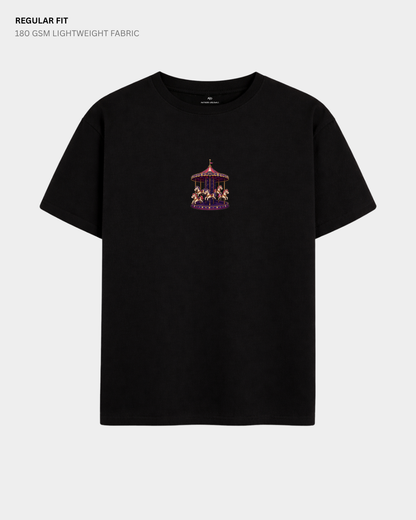 Chibi Merry Go Round Arirang BTS Regular Fit T-Shirt | Antherr Core