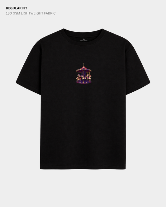 Chibi Merry Go Round Arirang BTS Regular Fit T-Shirt | Antherr Core