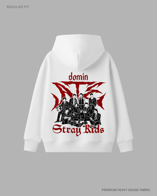 ATE Unisex Winter Hoodie WHITE