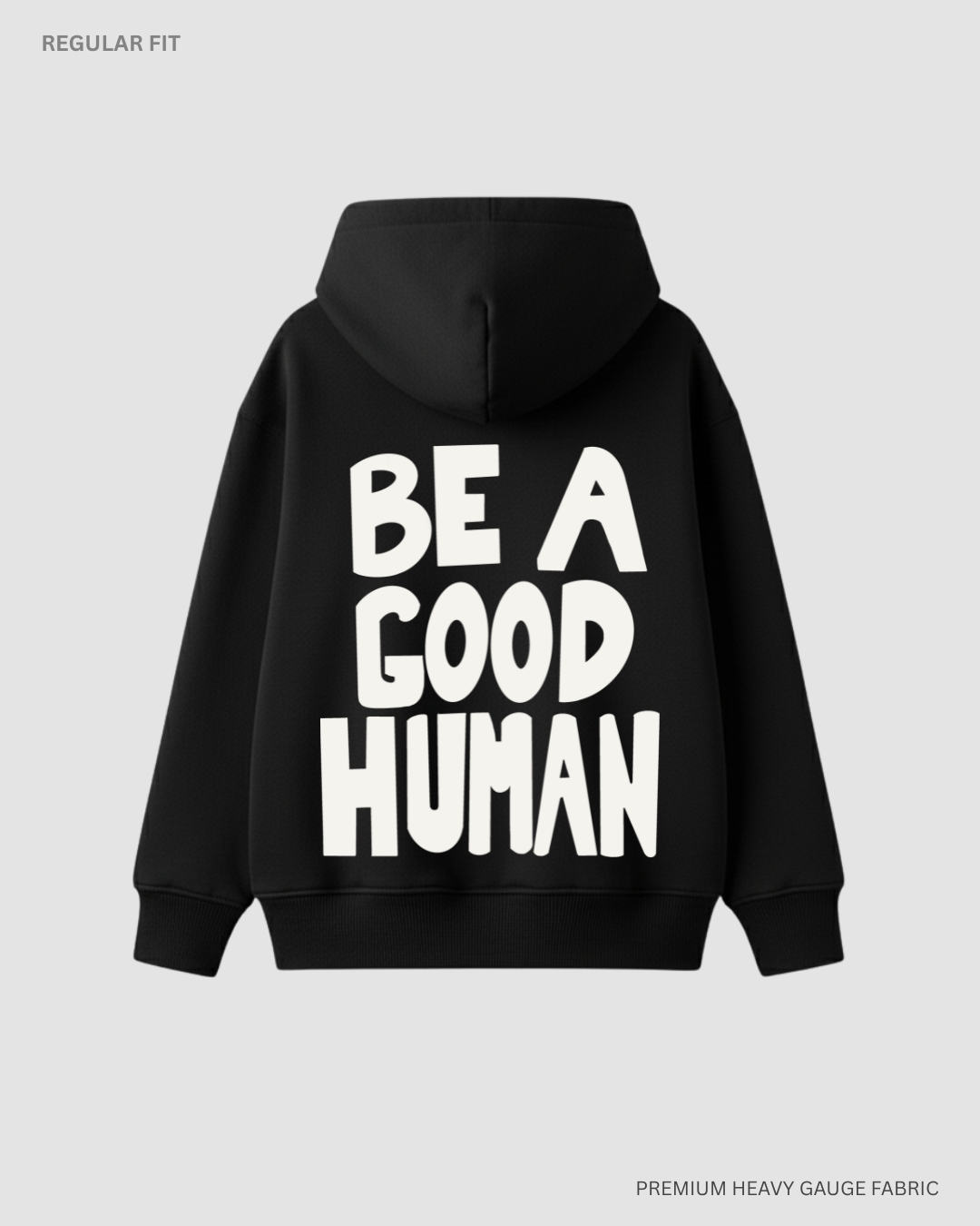 Be a good human- Nomad- Jimin Unisex Winter Hoodie BLACK