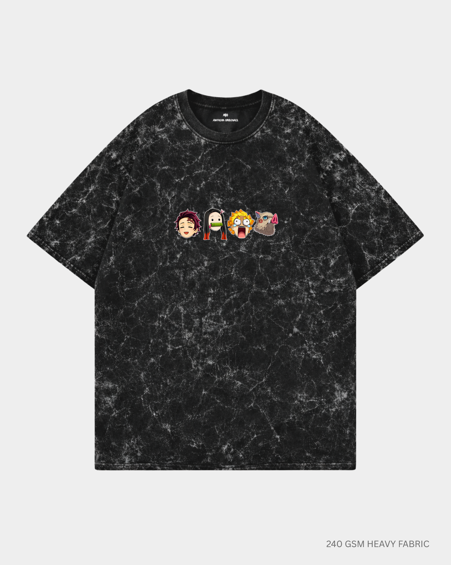 Chibi Demons: Kimetsu no Yaiba Unisex Oversized T-Shirts | Antherr Core