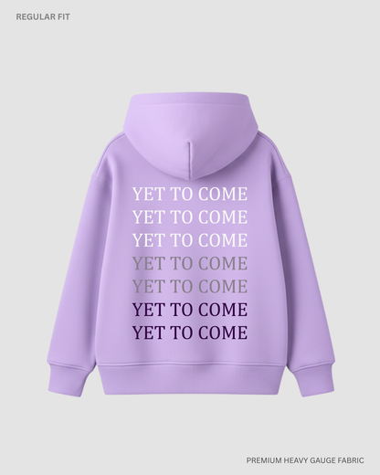 Yet To Come Unisex Winter Hoodies LAVENDER