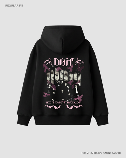 Do It: SKZ Unisex Winter Hoodie BLACK