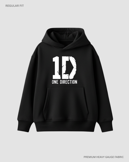 1 Direction Unisex Winter Hoodies BLACK