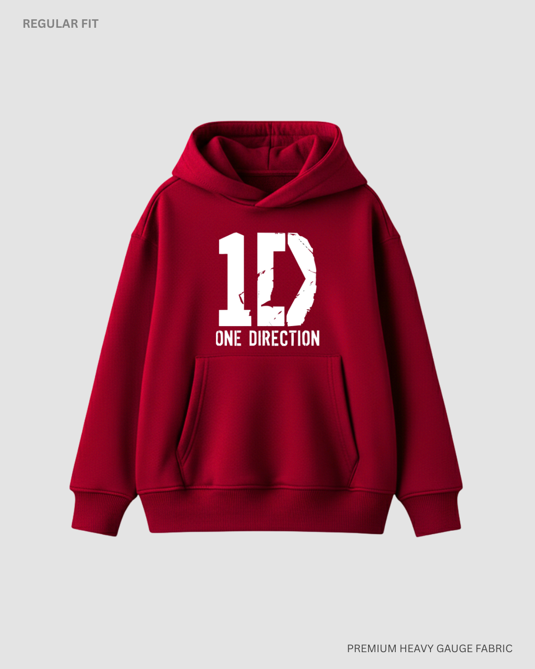 1 Direction Unisex Winter Hoodies RED
