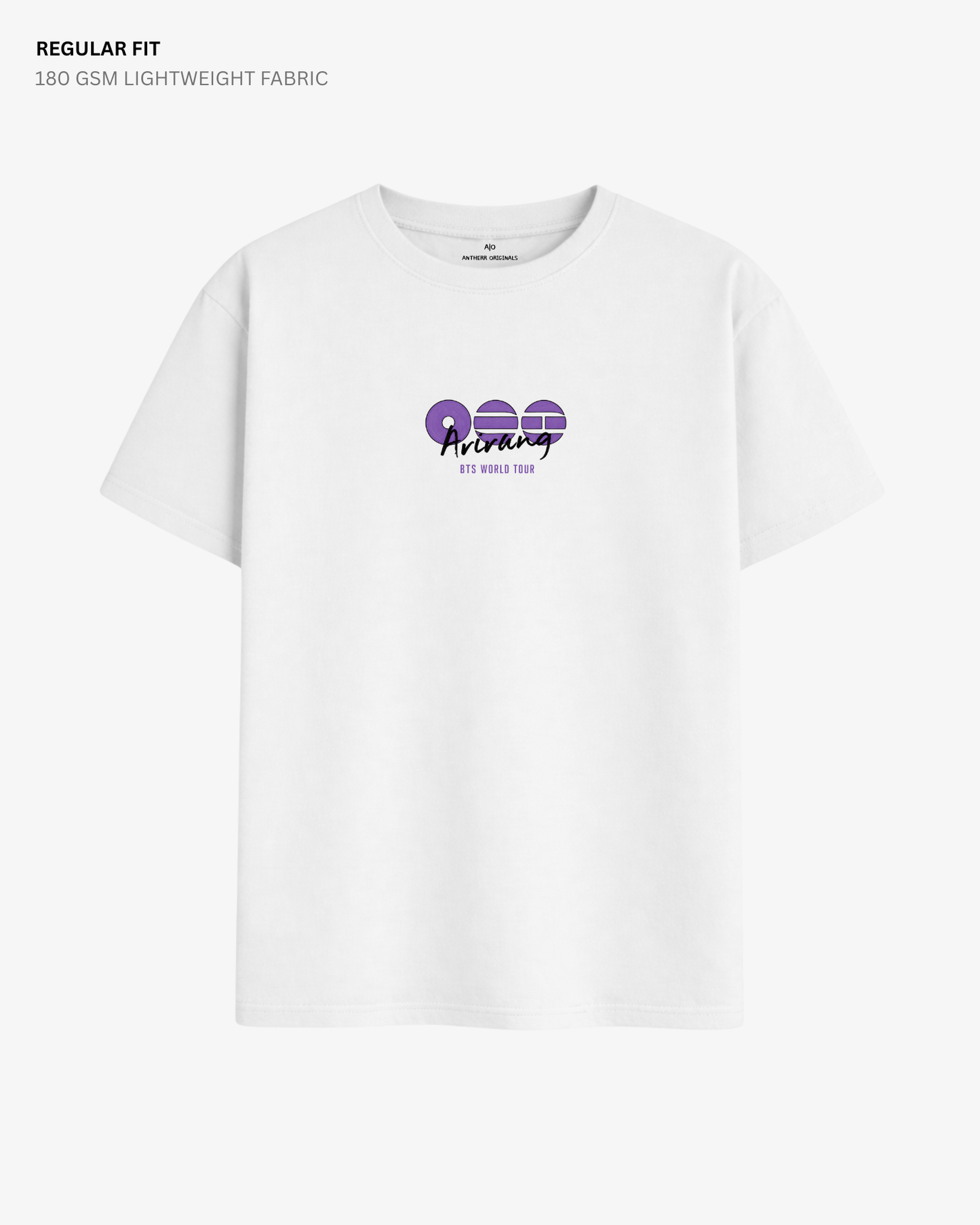 Chibi Arirang BTS 2.0 Regular Fit T-Shirt | Antherr Core