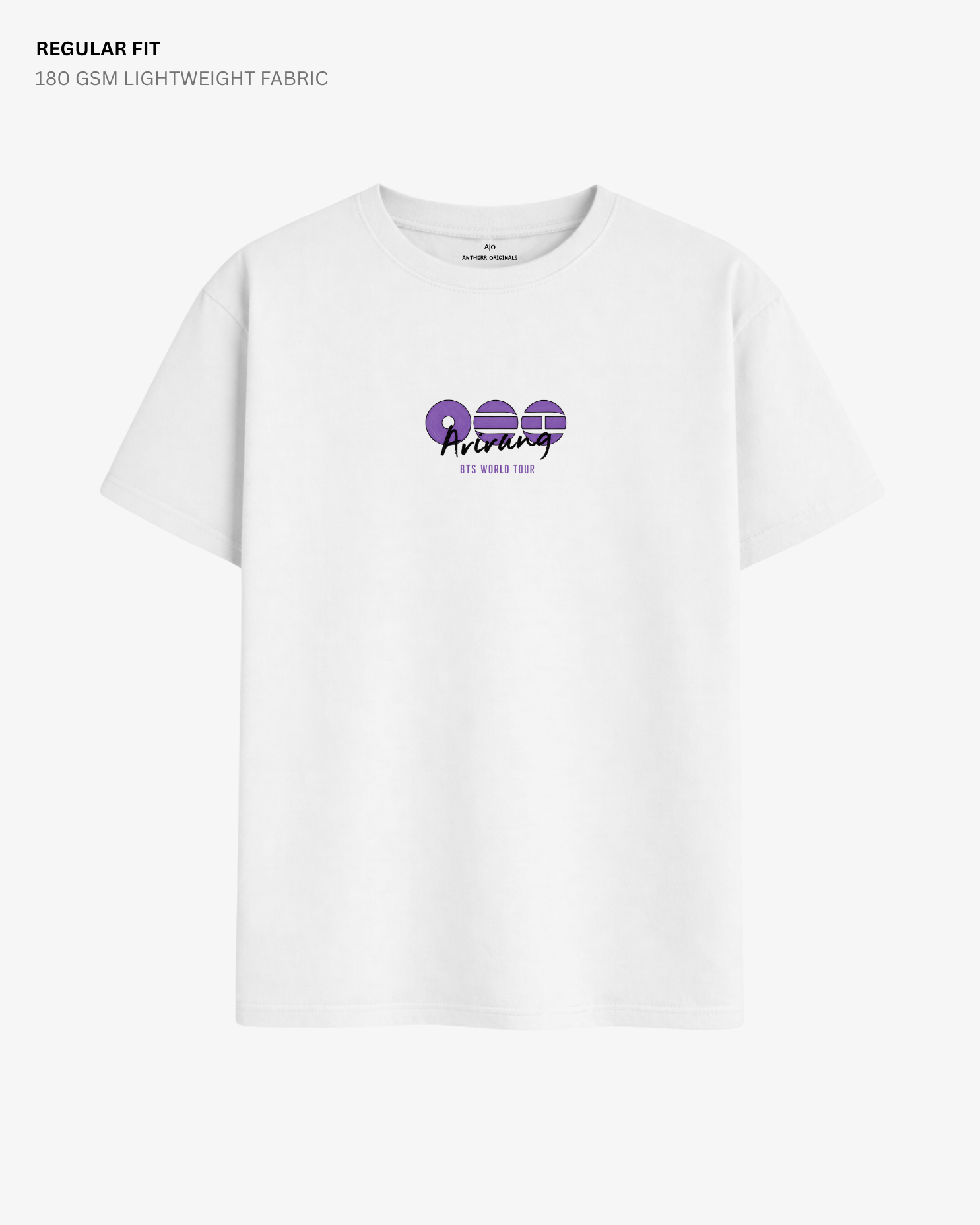 Chibi Arirang BTS 2.0 Regular Fit T-Shirt | Antherr Core