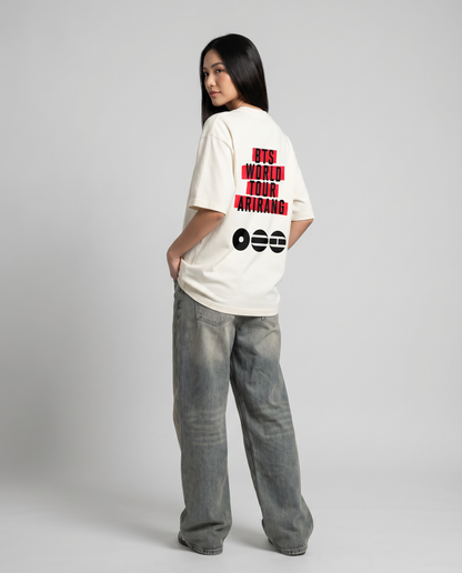 BTS World Tour Arirang Unisex Oversized T-Shirt | Antherr Core
