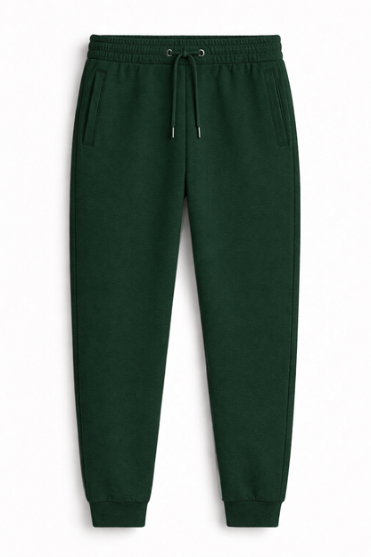 Bottle Green Unisex Everyday Joggers