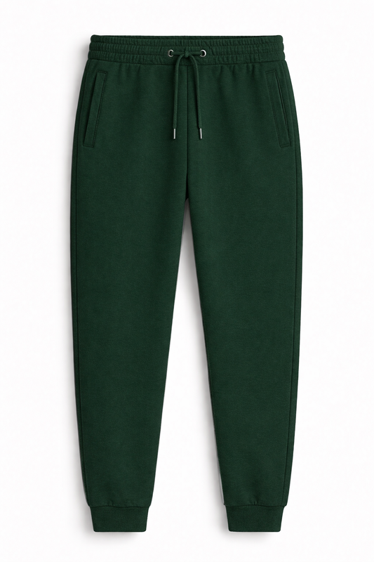 Bottle Green Unisex Everyday Joggers