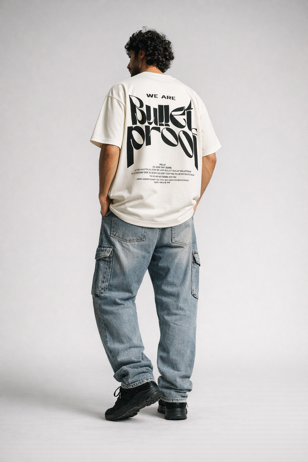 Bulletproof Unisex Oversized T-Shirt | Antherr Core