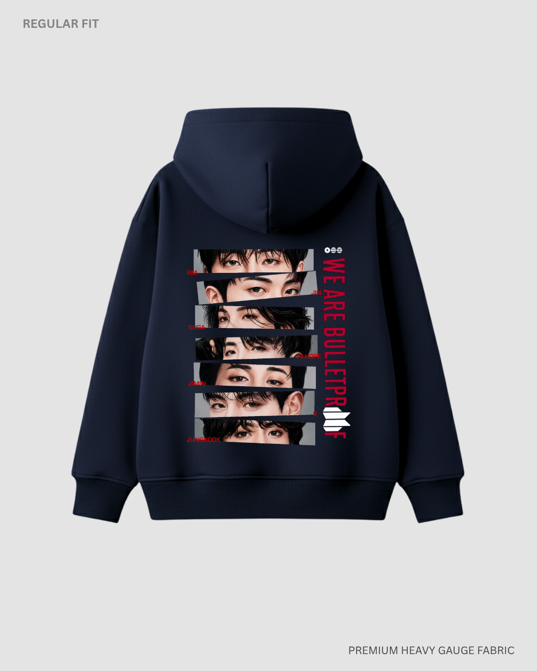 We Are Bulletproof Unisex Winter Hoodie