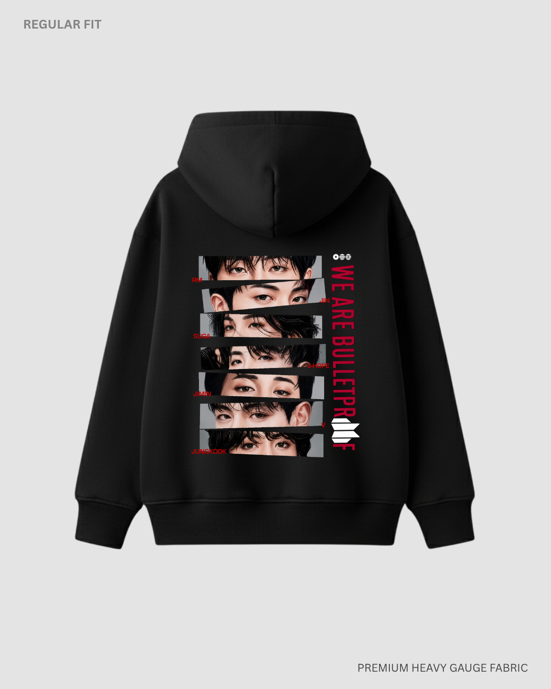 We Are Bulletproof Unisex Winter Hoodie