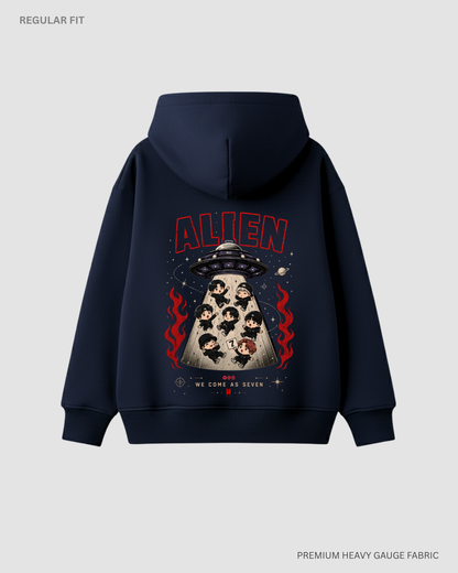 Chibi Alien Arirang Unisex Winter Hoodie