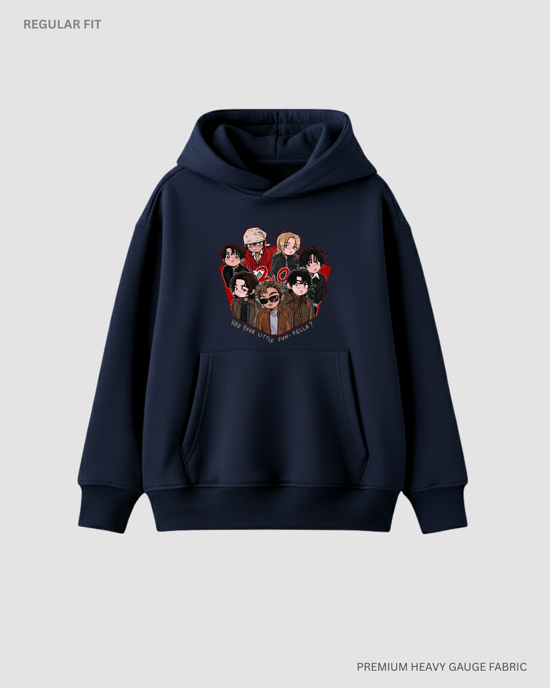 Chibi BTS 2.0 Arirang Unisex Winter Hoodie