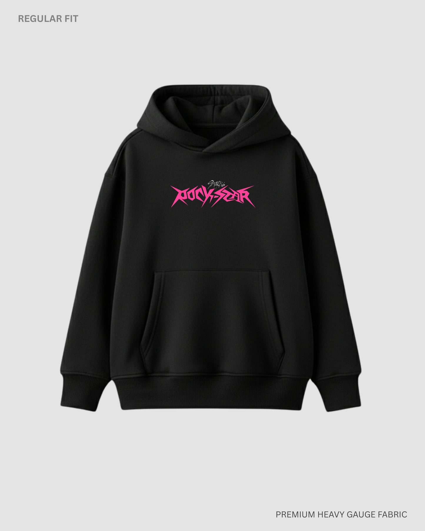 Rockstar SKZ Unisex Winter Hoodie BLACK