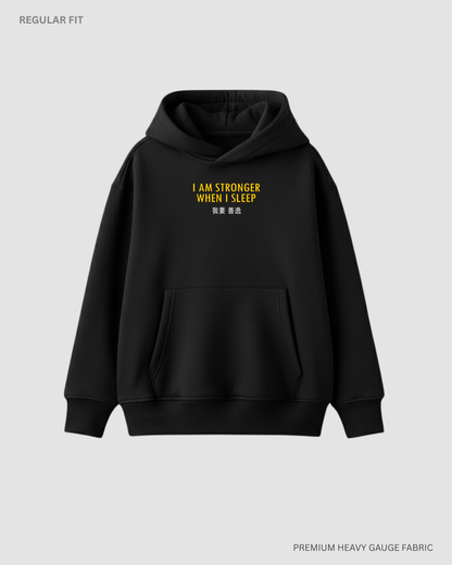 I Am Stronger When I Sleep: Zenitsu: Anime Unisex Winter Hoodies