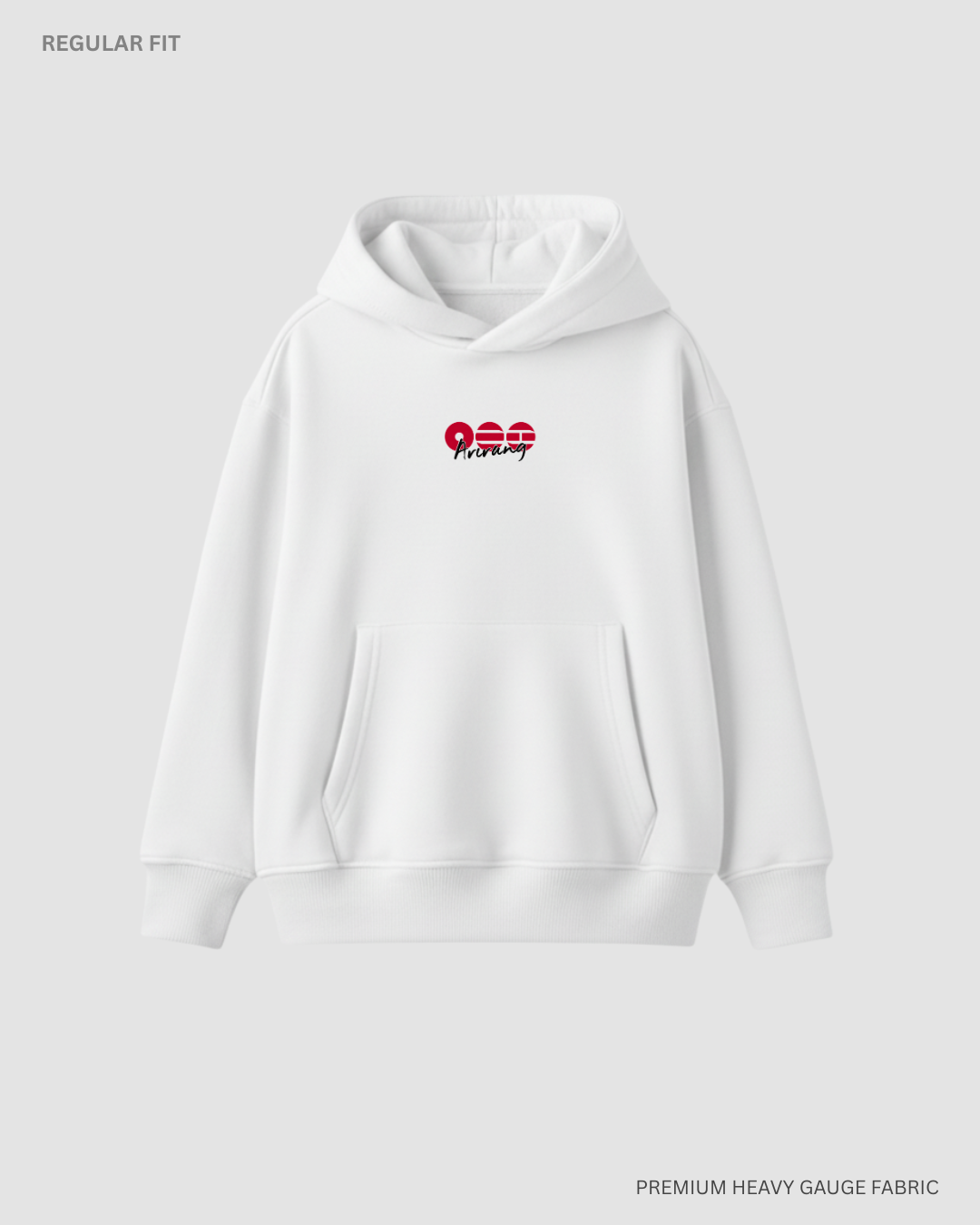 Normal Arirang Unisex Winter Hoodie