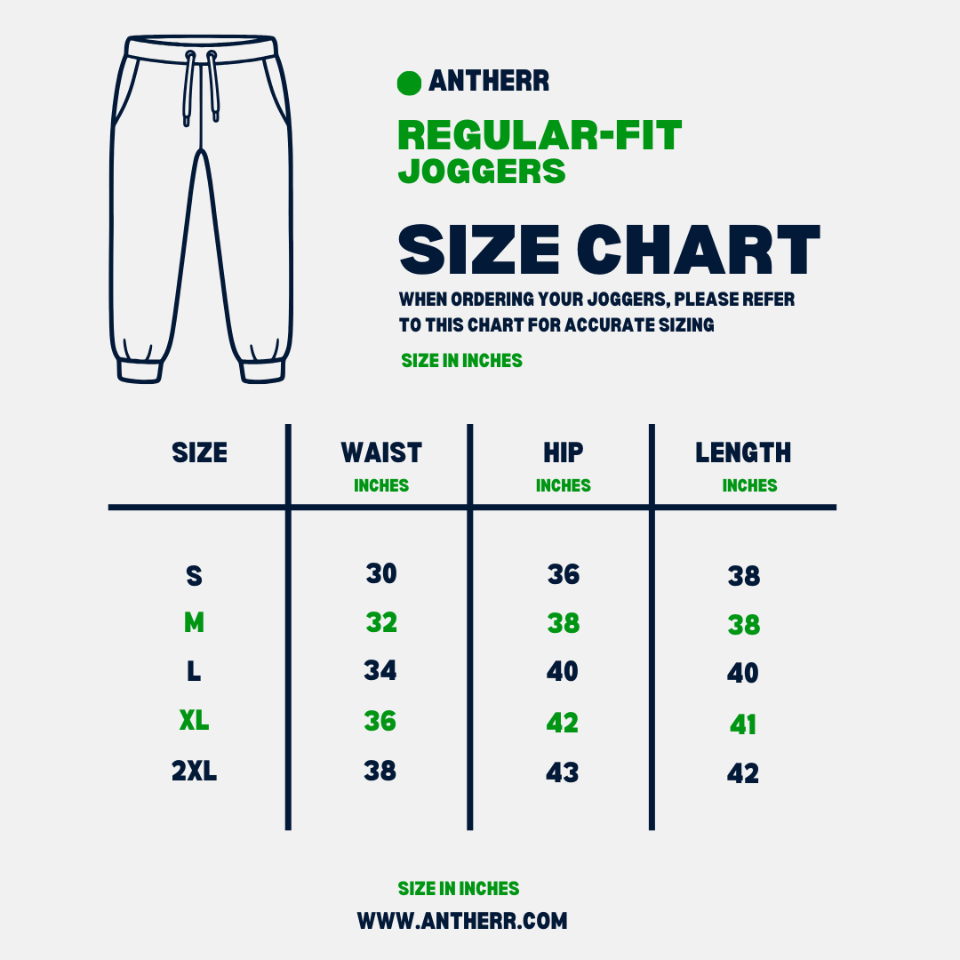 Black Unisex Everyday Joggers