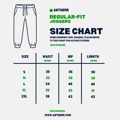 Black Unisex Everyday Joggers