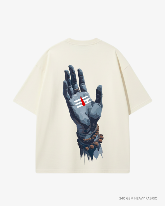 Mahadev Blessing Unisex Oversized T-Shirt | Antherr Originals
