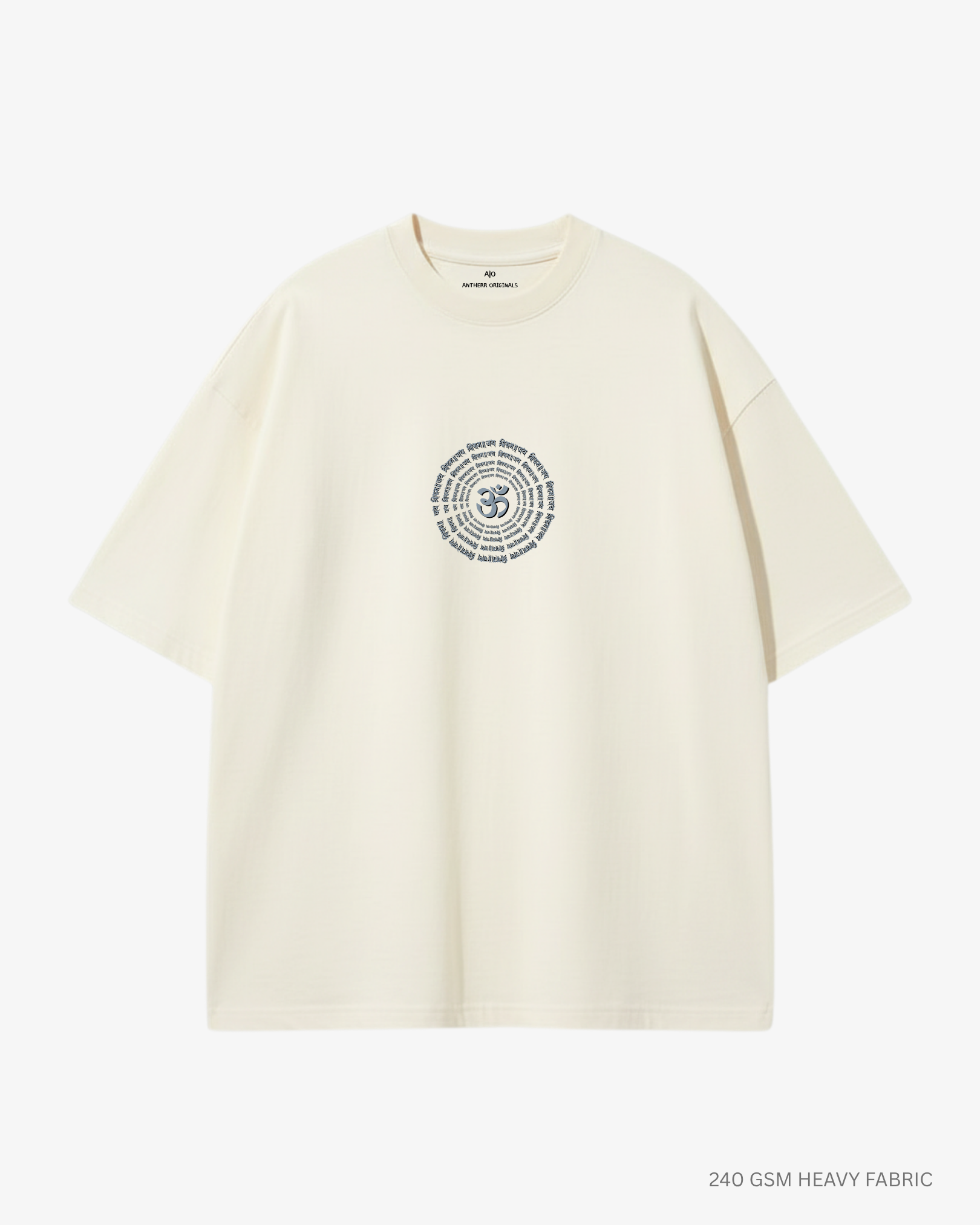 Mahadev Blessing Unisex Oversized T-Shirt | Antherr Originals
