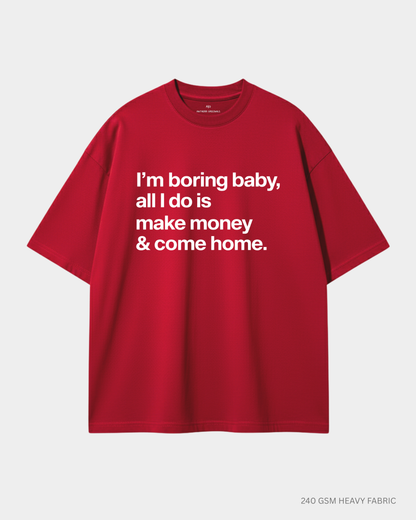 Make Money Statement Unisex Oversized T-Shirt | Antherr Core