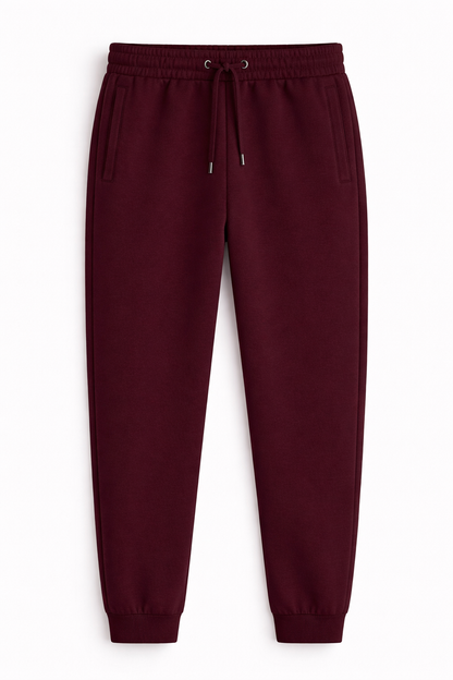 Maroon Unisex Everyday Joggers