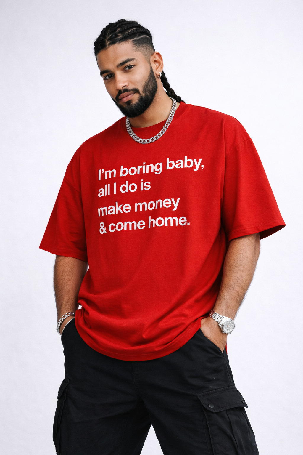 Make Money Statement Unisex Oversized T-Shirt | Antherr Core
