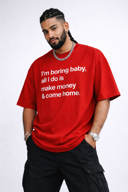 Make Money Statement Unisex Oversized T-Shirt | Antherr Core