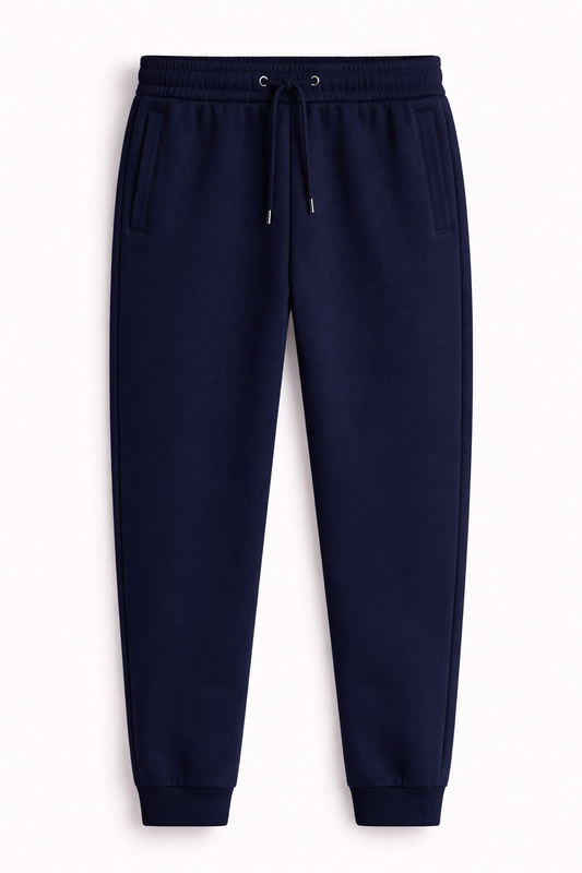 Navy Blue Unisex Everyday Joggers