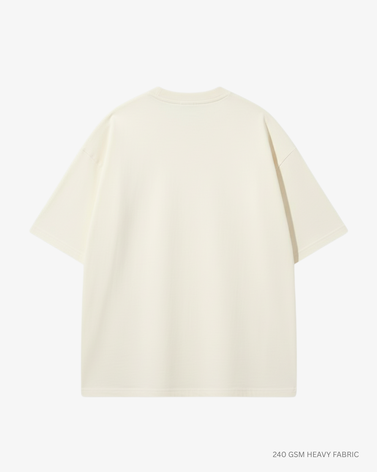 Basic Off White Unisex Oversized T-Shirt | Antherr Originals