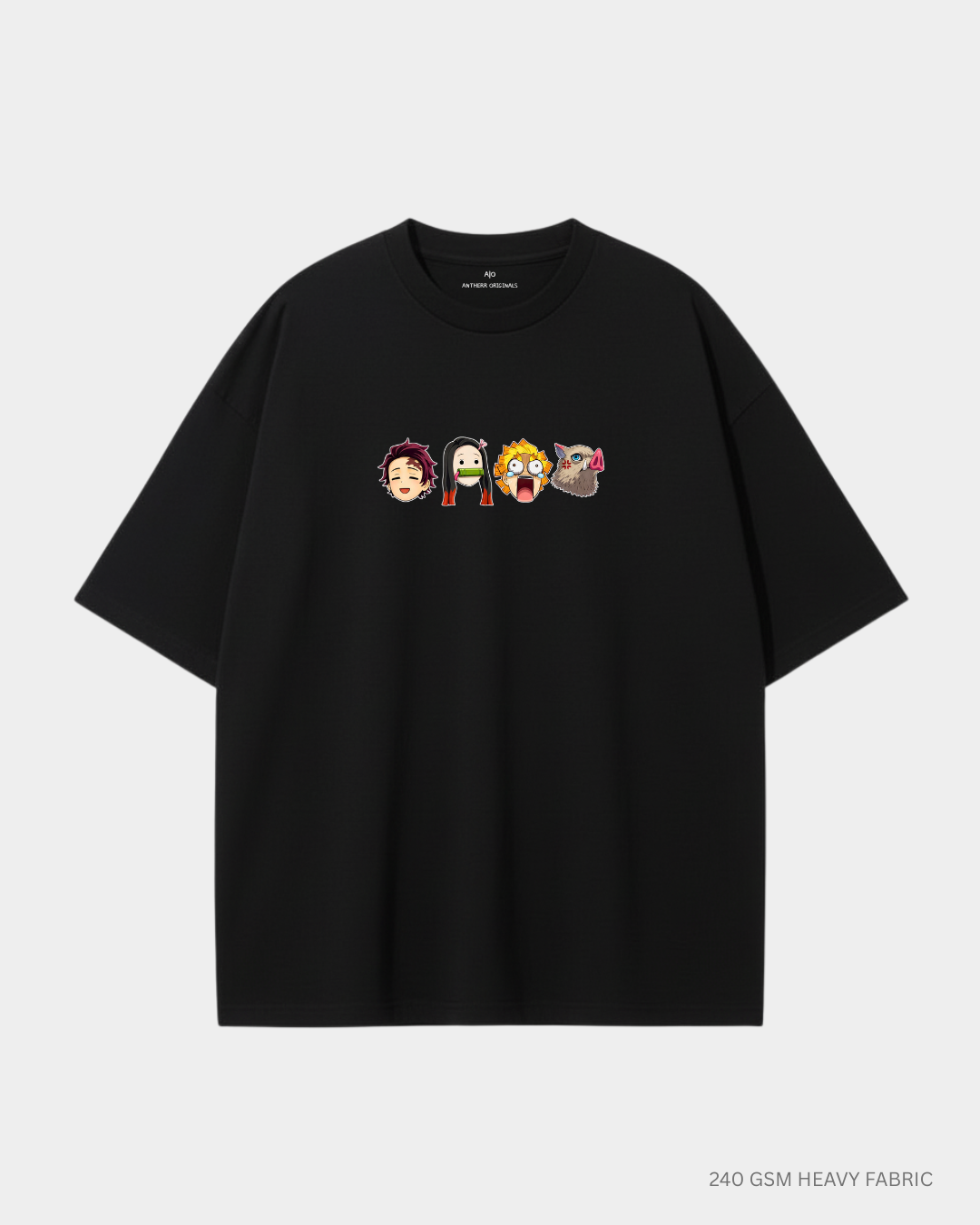 Chibi Demons: Kimetsu no Yaiba Unisex Oversized T-Shirts | Antherr Core