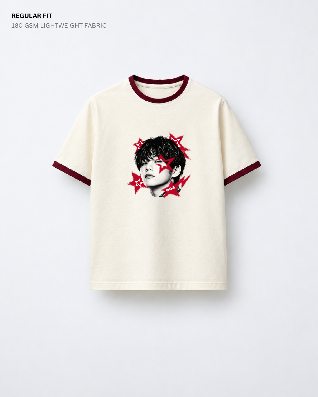 Arirang Bias Ringer Regular Fit T-Shirt | Antherr Core