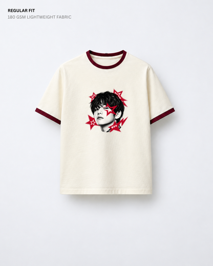 Arirang Bias Ringer Regular Fit T-Shirt | Antherr Core