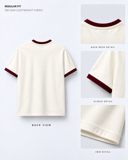 Arirang Bias Ringer Regular Fit T-Shirt | Antherr Core