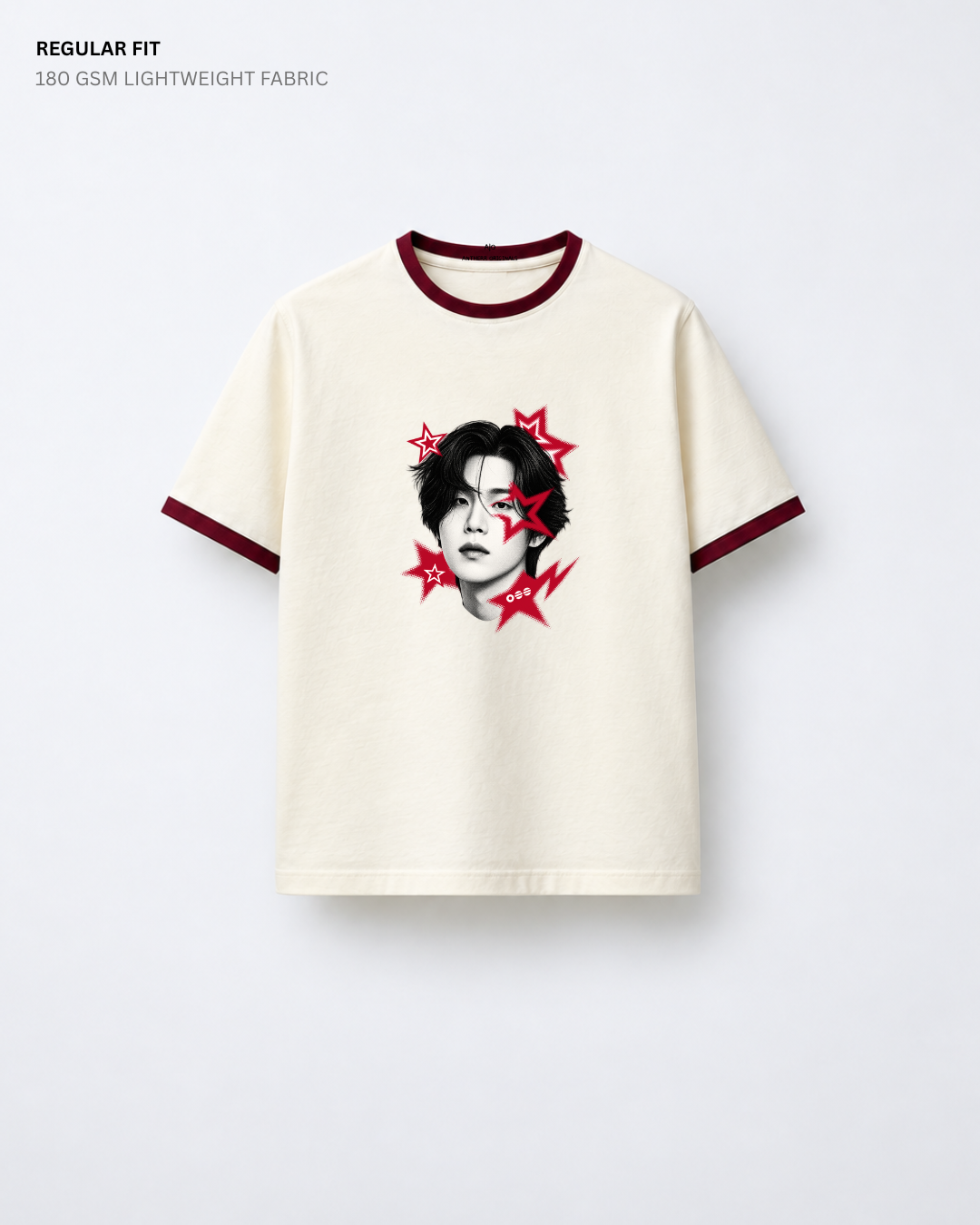 Arirang Bias Ringer Regular Fit T-Shirt | Antherr Core