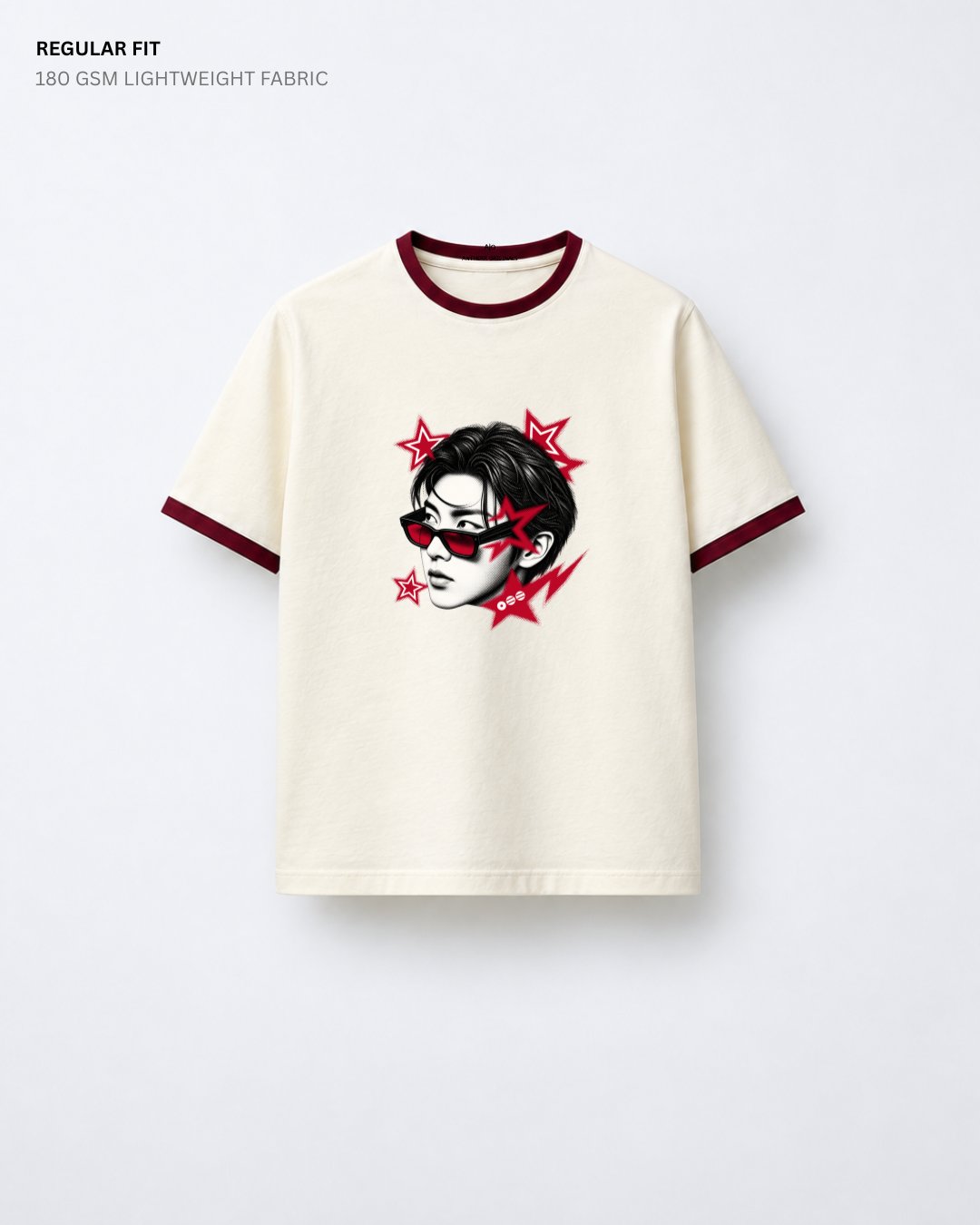 Arirang Bias Ringer Regular Fit T-Shirt | Antherr Core
