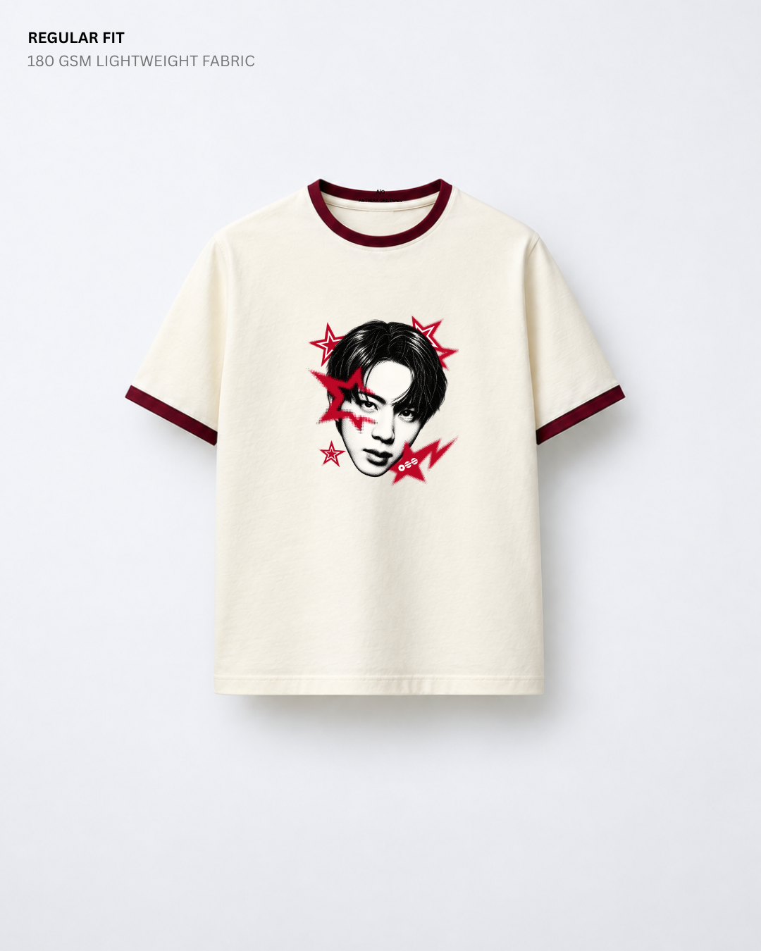 Arirang Bias Ringer Regular Fit T-Shirt | Antherr Core
