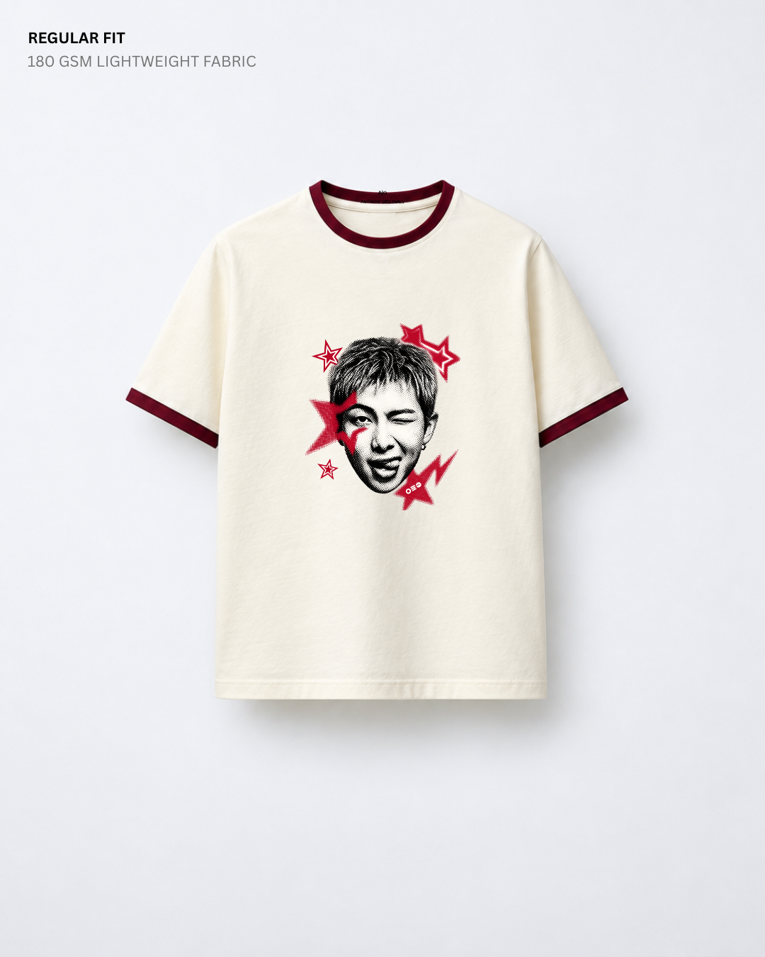 Arirang Bias Ringer Regular Fit T-Shirt | Antherr Core