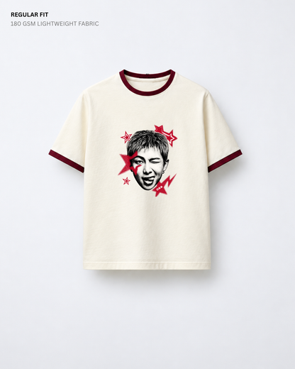 Arirang Bias Ringer Regular Fit T-Shirt | Antherr Core