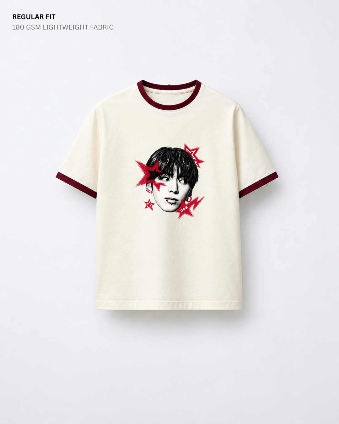 Arirang Bias Ringer Regular Fit T-Shirt | Antherr Core