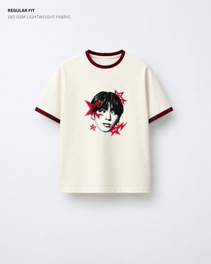 Arirang Bias Ringer Regular Fit T-Shirt | Antherr Core