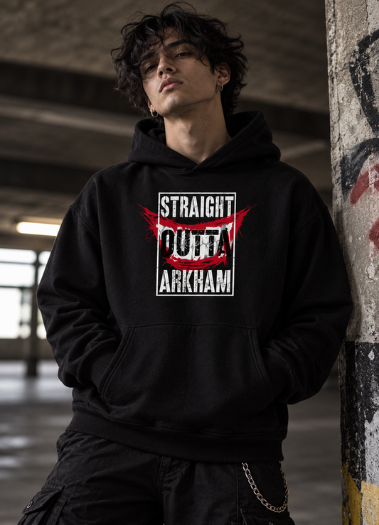 "STRAIGHT OUT OF ARKHAM" - WINTER HOODIES