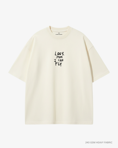 Look Mom I Can Fly Travis Scott Unisex Oversized T-Shirt | Antherr Core